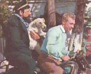 scene from Tintin and the Golden Fleece movie.