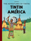 Tintin in America album cover - Casterman 2004