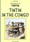 Tintin in the Congo album cover - Casterman edition 2004