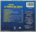 Le Temple du Soleil (Charleroi cast) back cover